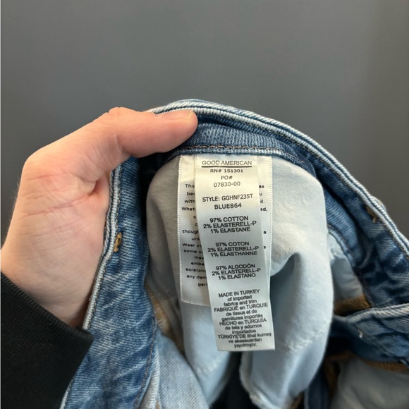 Good American The Weekender Jean Women’s Size 15/33 - Picture 6 of 6